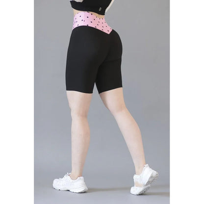 Biker Short Deportivo Colombiano Gala Sport Elite Glam Negro Push Up Biker Negra 7329 Ch/m