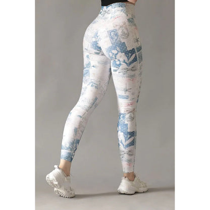 Legging Deportivo Lycra Colombiana Gala Sport Push Up Azcatl