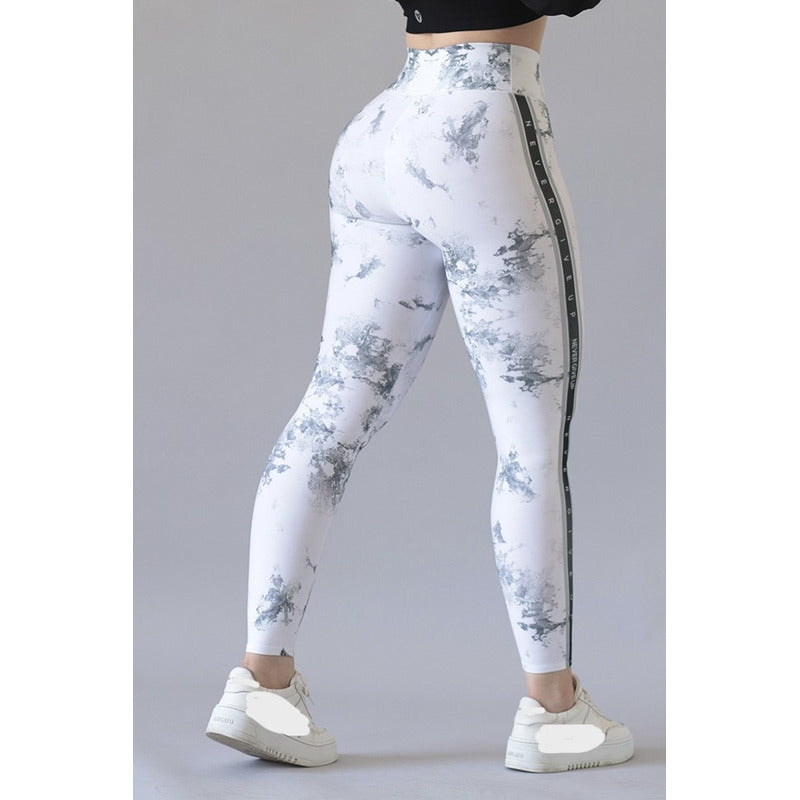 Gala Sport Elite Silver Colombian Lycra Sports Leggings