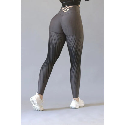 Legging Deportivo Lycra Colombiana Gala Sport Push Up Nuez