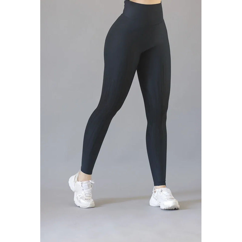 Legging Deportivo Lycra Colombiana Gala Sport Push Up Nuez