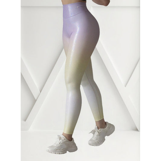 Legging Deportivo Lycra Colombiana Gala Sport Push Up Luz