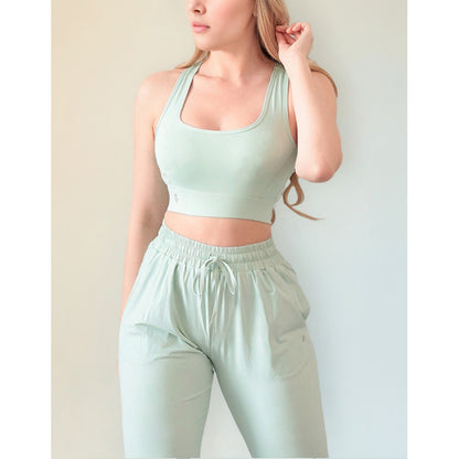 Top Lycra Deportiva Gala Sport Alto Impacto Diamond Rose