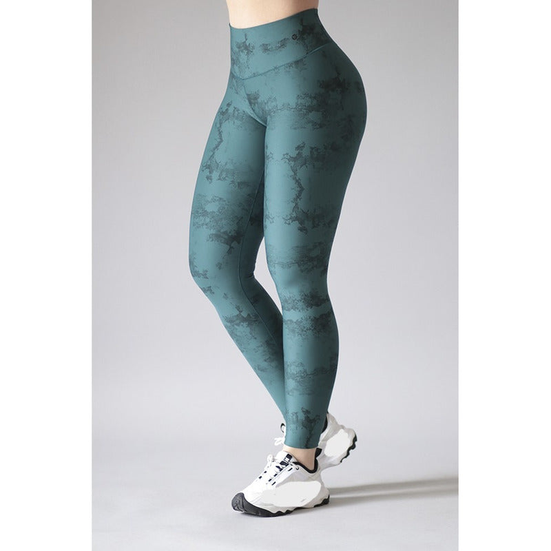 Legging Lycra Deportivo Colombiano Galasport Elite Jade