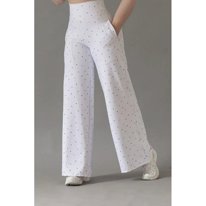 Legging Deportivo Lycra Colombiana Gala Sport Elite 778 Blanco Pants Cu Lycra Soft 7552 Ch/m