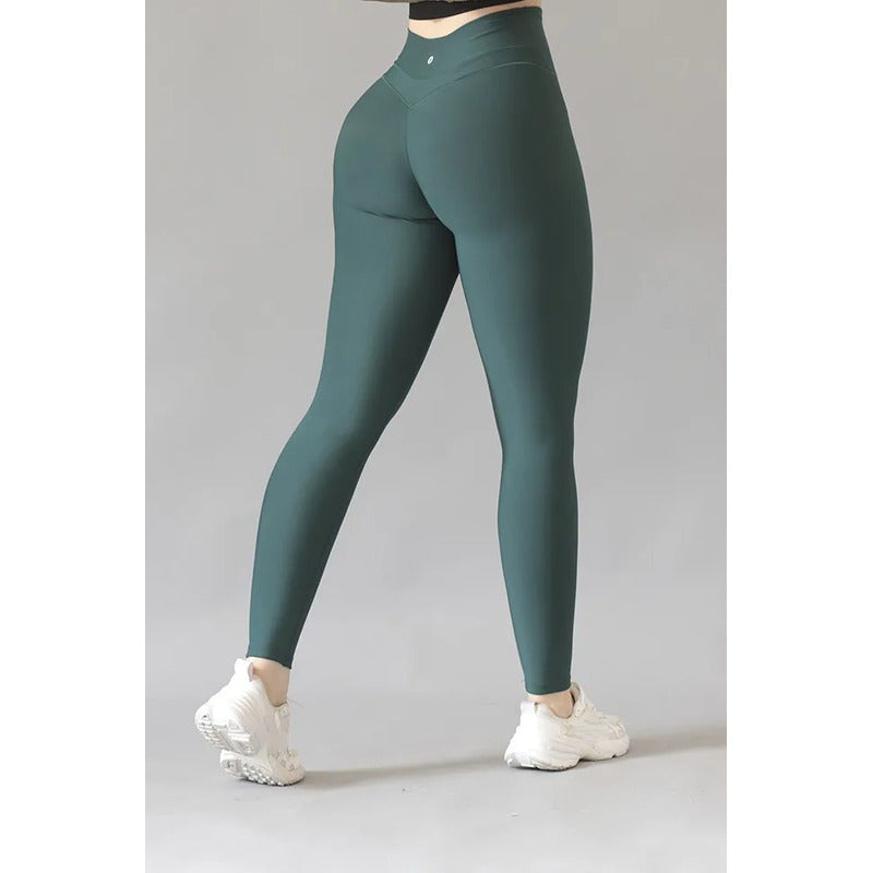 Legging Lycra Colombiana Gala Sport Elite Pupa Push Up Liso