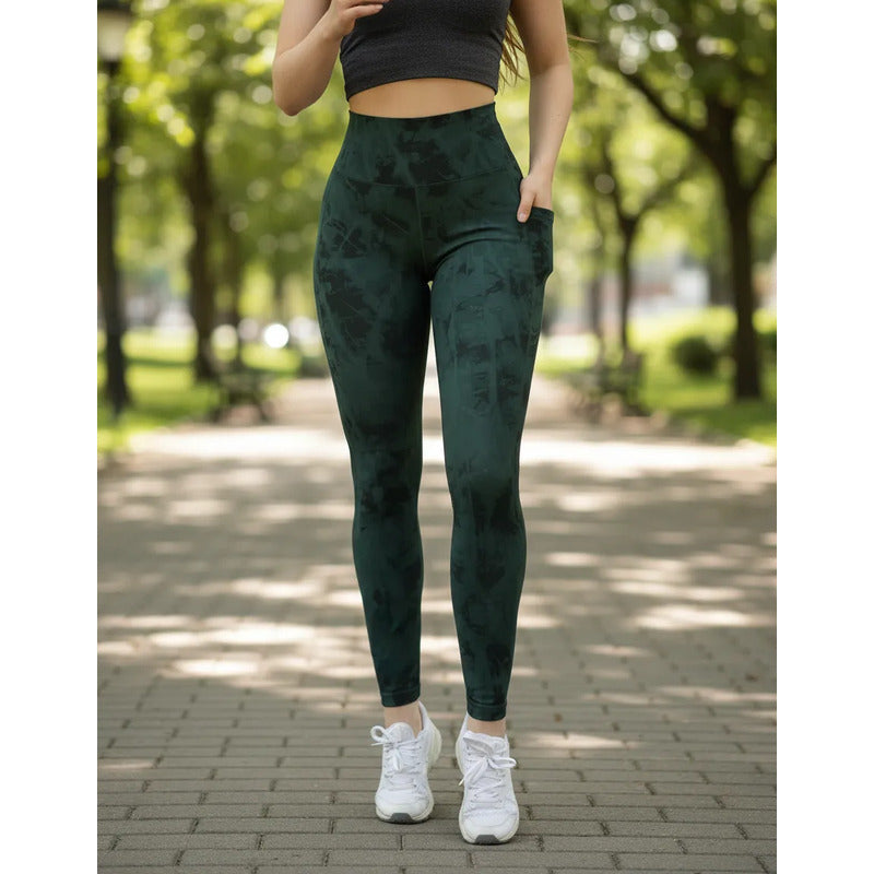 Legging Deportivo Lycra Colombiana Gala Sport Elite Zihua Ch/m