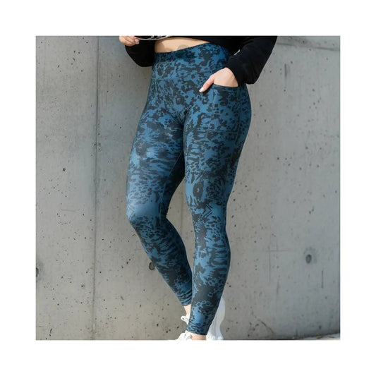 Legging Deportivo Lycra Colombiana Gala Sport Elite Pom Camu