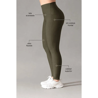 Legging Lycra Deportivo Colombiano Galasport Elite Cora