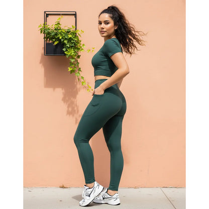 Legging Lycra Colombiana Gala Sport Elite Pupa Push Up Basic
