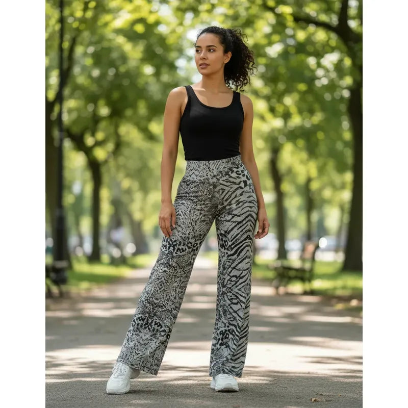 Legging Deportivo Lycra Colombiana Gala Sport Elite Skeleton Gris Pants Int 6865 Design Ch/m