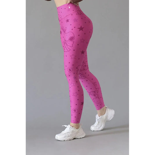 Legging Deportivo Lycra Colombiana Gala Sport E 483 Snoopy Ch/m