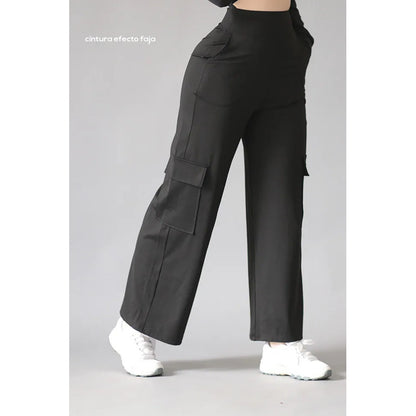 Pants Deportivo Gala Sport Guady Negro Pants Cargo 25008 Negro G