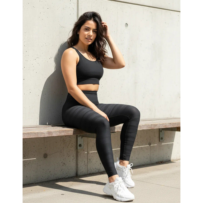 Legging Deportivo Lycra Colombiana Gala Sport Push Up Akram