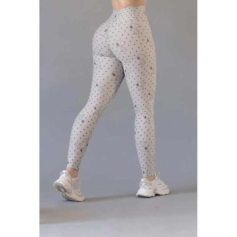 Legging Deportivo Lycra Colombiano Galasport Elite605 Snoopy