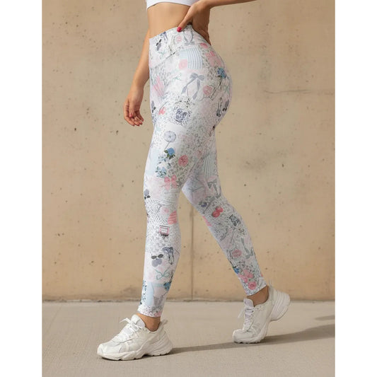 Legging Deportivo Lycra Colombiana Gala Sport Push Up Lara