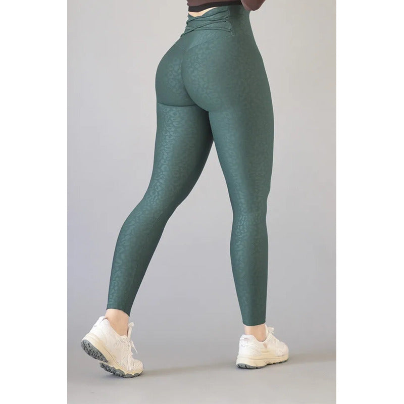Legging Deportivo Lycra Colombiana Gala Sport Push Up Abok Ch/m