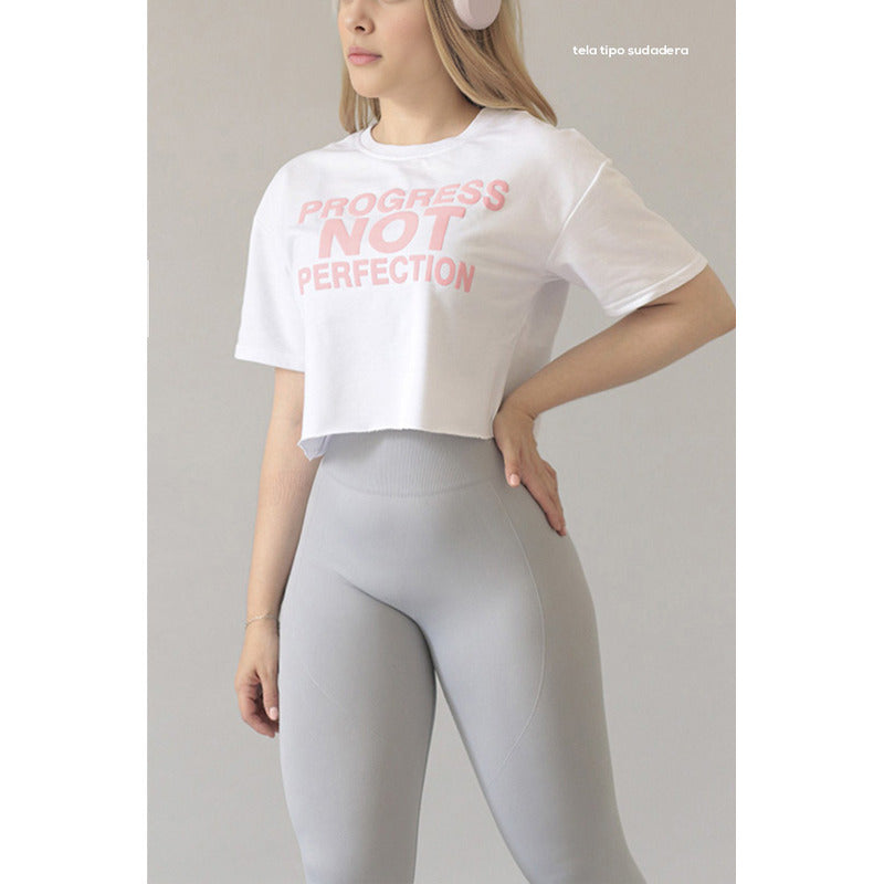 Blusa Manga Corta Lycra Deportiva Gala Sport One Pole Perfo