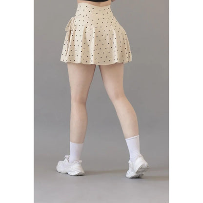 Legging Short Deportivo Colombiano Gala Sport Elite Post Beige Falda Short Crown Lycra Soft 7320 Ch/m