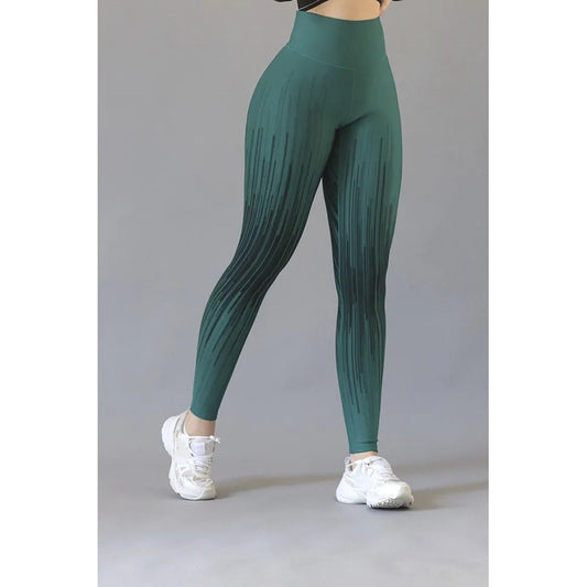 Legging Deportivo Lycra Colombiana Gala Sport Push Up Nuez