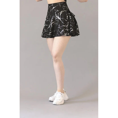 Legging Short Deportivo Colombiano Gala Sport Elite Mike Negro Falda Short Crown Beta Plata Negra Ch/m