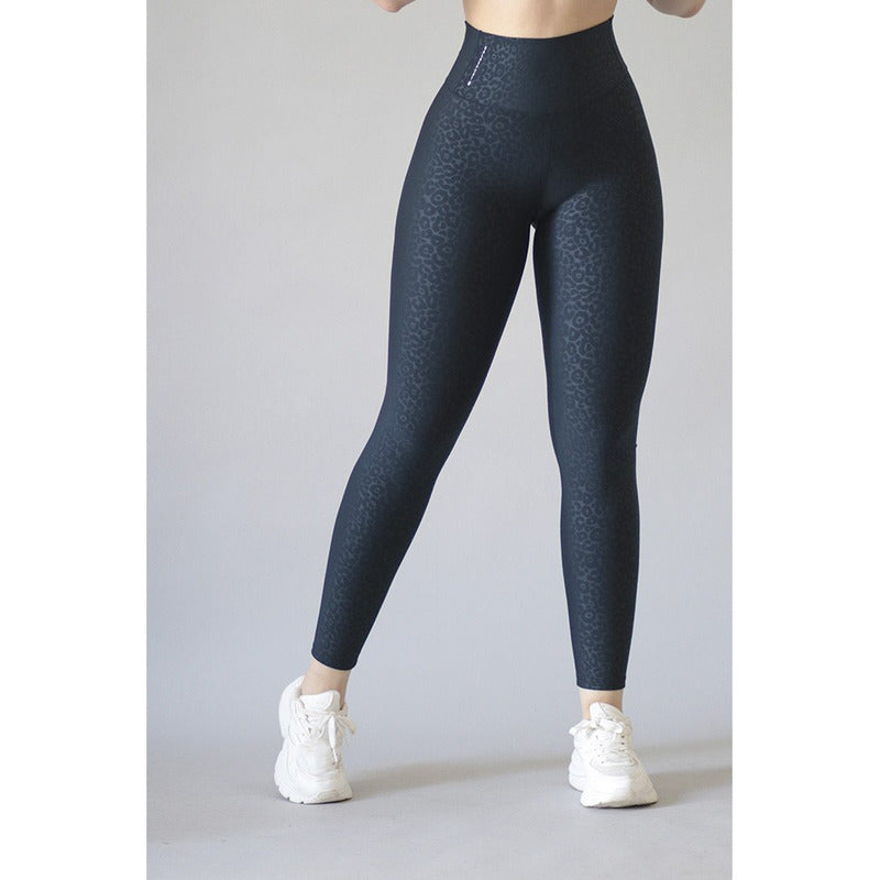 Legging Lycra Colombiana Gala Sport Push Up Pocket Red