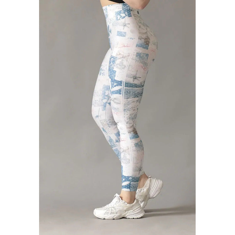 Legging Deportivo Lycra Colombiana Gala Sport Push Up Azcatl