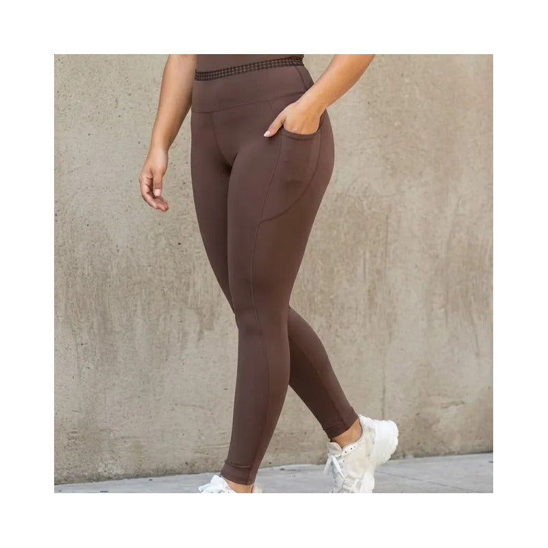 Legging Deportivo Lycra Colombiana Galasport Elt Décroît 109