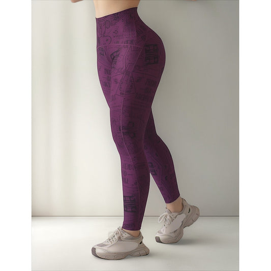 Legging Lycra Deportivo Colombiano Galasport Elite Lys