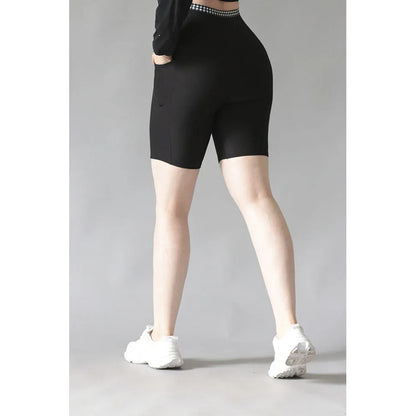Biker Short Deportivo Colombiano Gala Sport Elite Glam Negro Bikbo B4 7375 G/xg