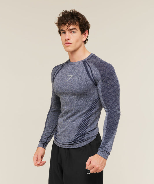 Devant Seamless Long Sleeve T-Shirt Gymshark