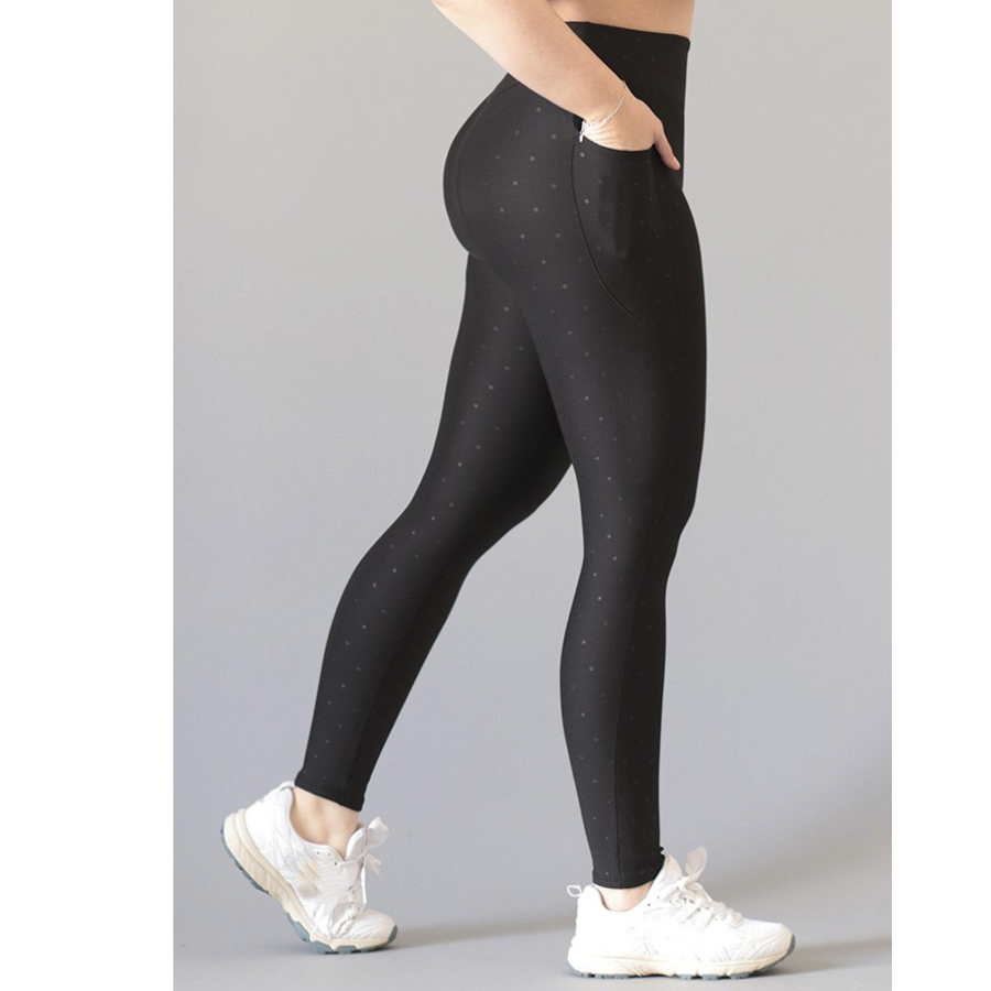 Legging Deportivo Lycra Colombiana Gala Sport Elite White