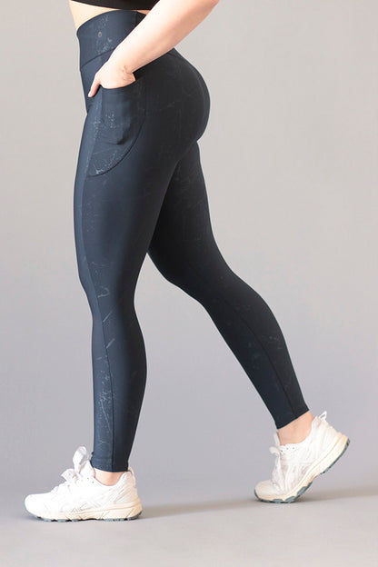 Legging Deportivo Lycra Colombiana Gala Sport Elite Floral