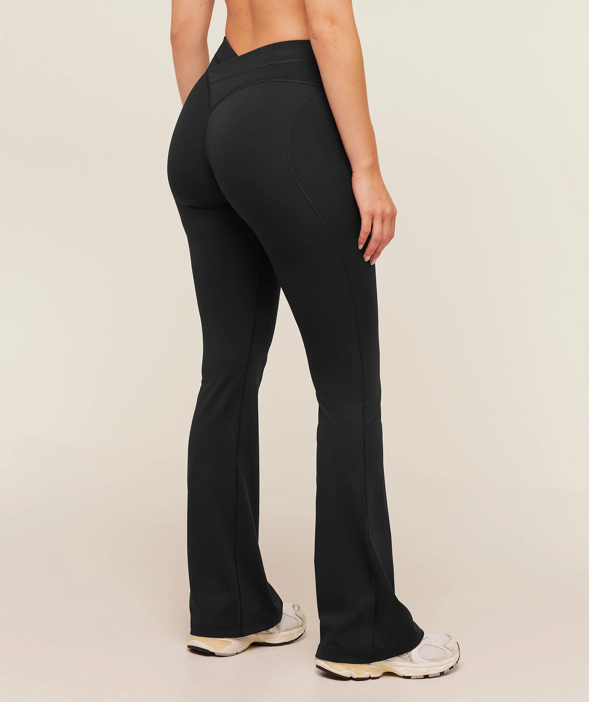 Gymshark Crossover Back Flared Leggings Gymshark
