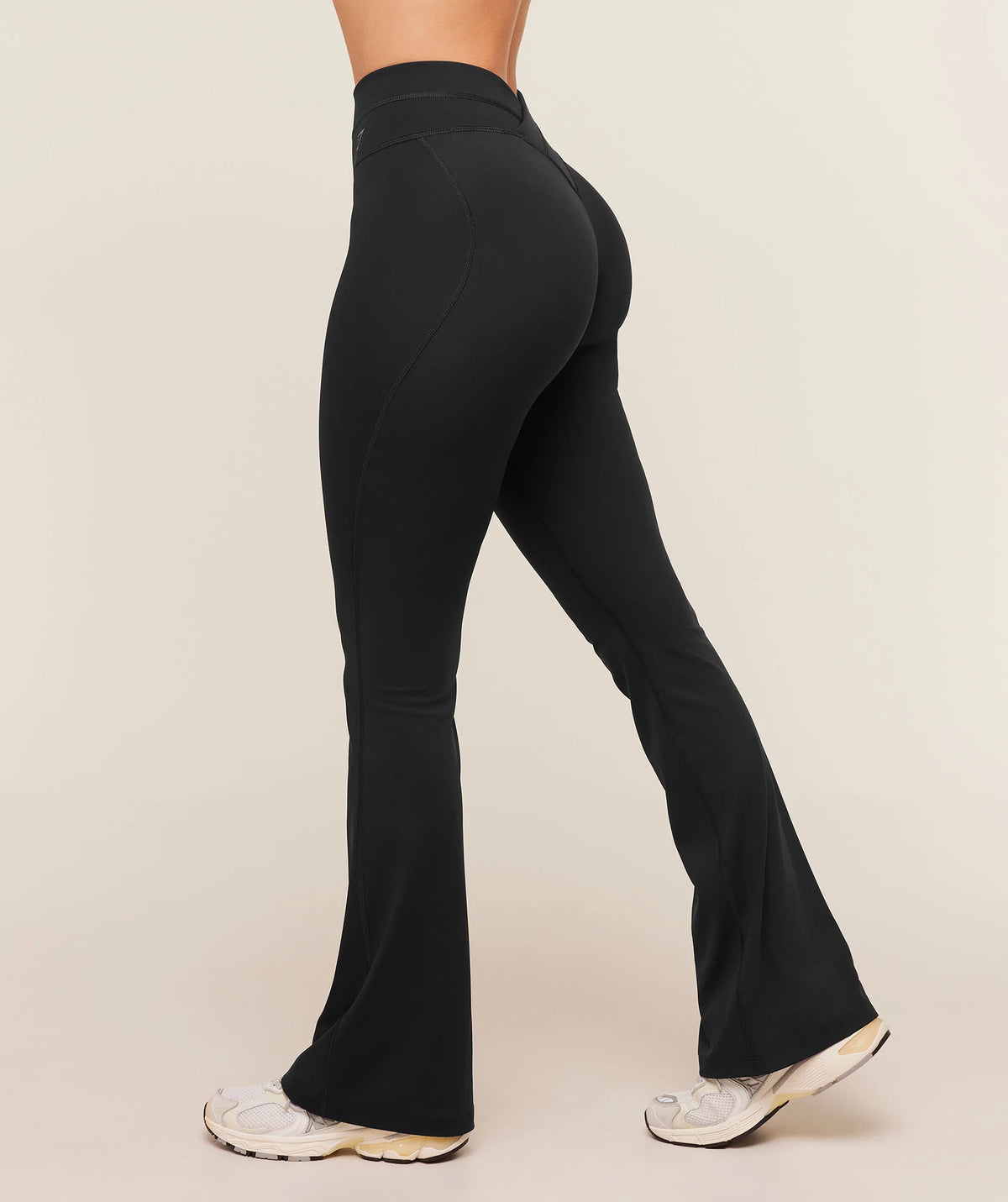 Gymshark Crossover Back Flared Leggings Gymshark