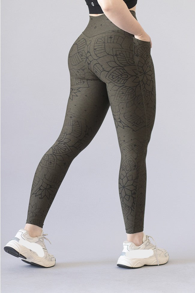 Colombian Lycra Sports Legging Gala Sport Elite Ny Pink