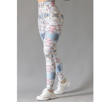 Legging Deportivo Lycra Colombiana Galasport Elite Snoopy