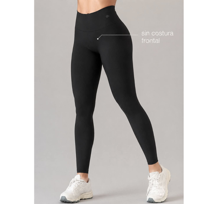 Legging Lycra Colombiana Gala Sport Push Up Pocket Red