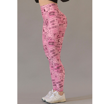 Legging Lycra Colombiana Galasport Elite Pushup Pocket Tinto