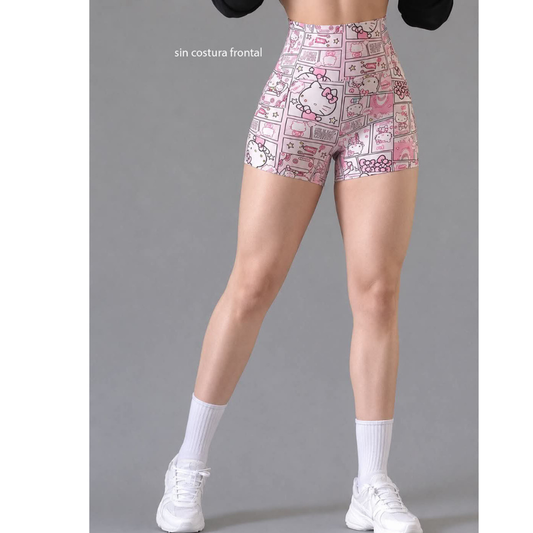 Short Deportivo Lycra Colombiana Gala Sport Elite Skull