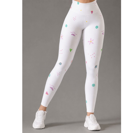 Legging Deportivo Lycra Colombiana Gala Sport Push Up Ojo