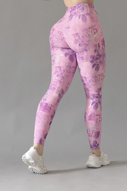 Legging Deportivo Lycra Colombiana Gala Sport Push Up Luz