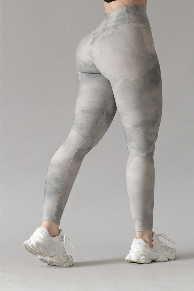 Legging Lycra Colombiana Galasport Elite Push Up Pocket Foil