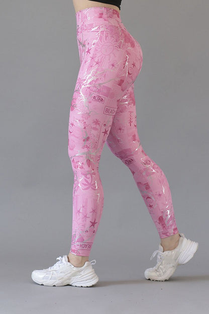Legging Deportivo Lycra Colombiana Gala Sport Push Up Rayan