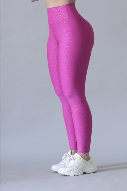 Legging Lycra Colombiana Gala Sport Push Up Pocket Red