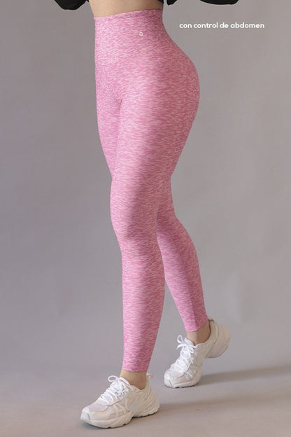 Legging Lycra Colombiana Galasport Elite Push Up Pocket Foil