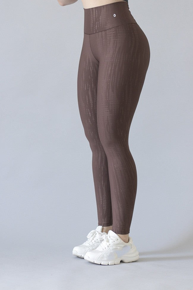Legging Lycra Colombiana Galasport Elite Pushup Pocket Verde