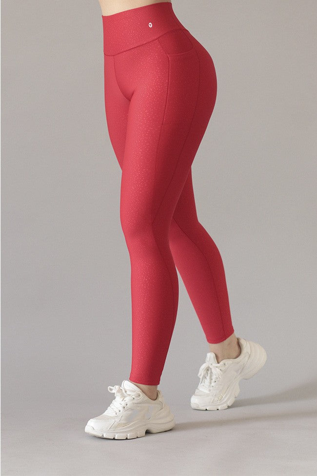 Legging Deportivo Lycra Colombiana Gala Sport Elite Red
