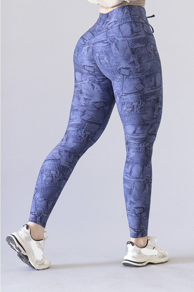 Colombian Lycra Sports Legging Gala Sport Push Up Keyla