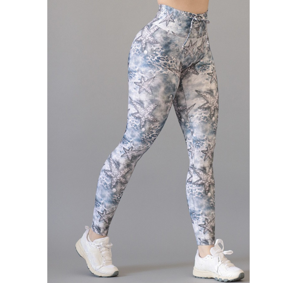 Legging Deportivo Lycra Colombiana Gala Sport Elite Noil Ch/m